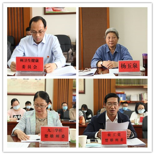 楚雄州召开2020年民主党派工作座谈会（会议发言）